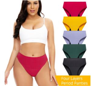 Quality Female Eco Friendly Period Panties Underwear Ladies Thread 50ml Absorption Cotton Physiological wholesale
