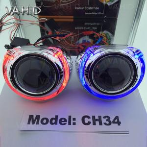 Quality CH34 3.0inch Crystal angel eye Bixenon Car hid xenon projector kit wholesale