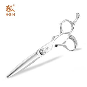 Quality Durable Hairdressing Thinning Scissors Small Curvature Sword Shaped Back wholesale