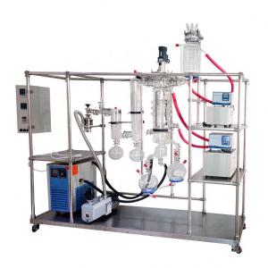 Quality Wiped Film Distillation Equipment Electric Vacuum Oil Molecular System wholesale