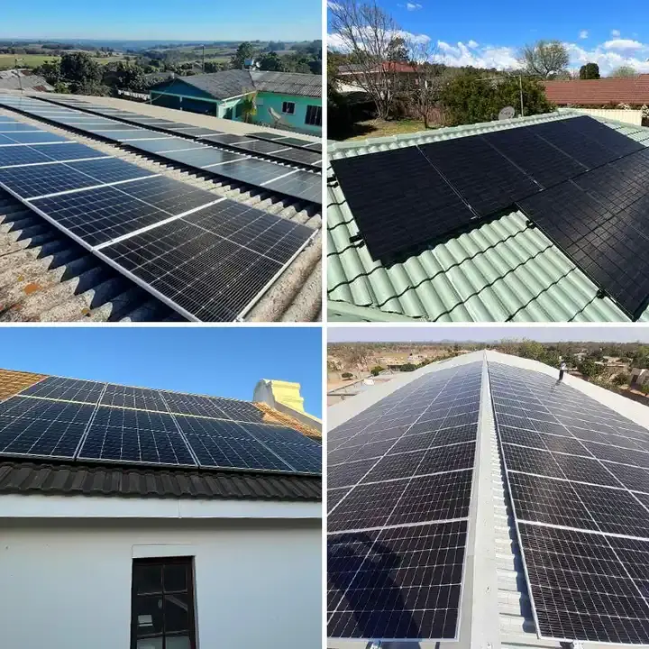 10-50KW Home Solar Energy System 48V Lithium Ion Battery Perfect Solution