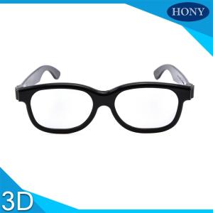 Quality Movie Circular Polarized 3D Glasses / Cinema Use 3d glasses circular polarized wholesale