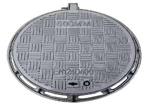 Quality Ductile Iron Double Sealed Internal Inspection Chamber Cover EN124 Standard wholesale