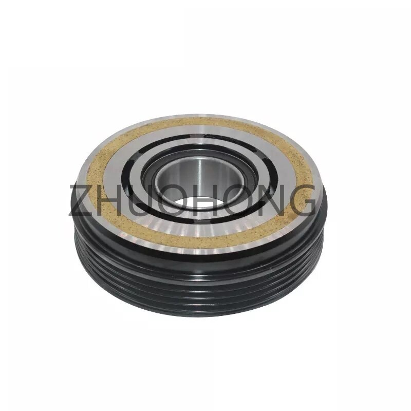 Auto AC Compressor Pulley Clutch Kit 4PK 110MM 12V For BMW Europe 740 2005-2008 4000