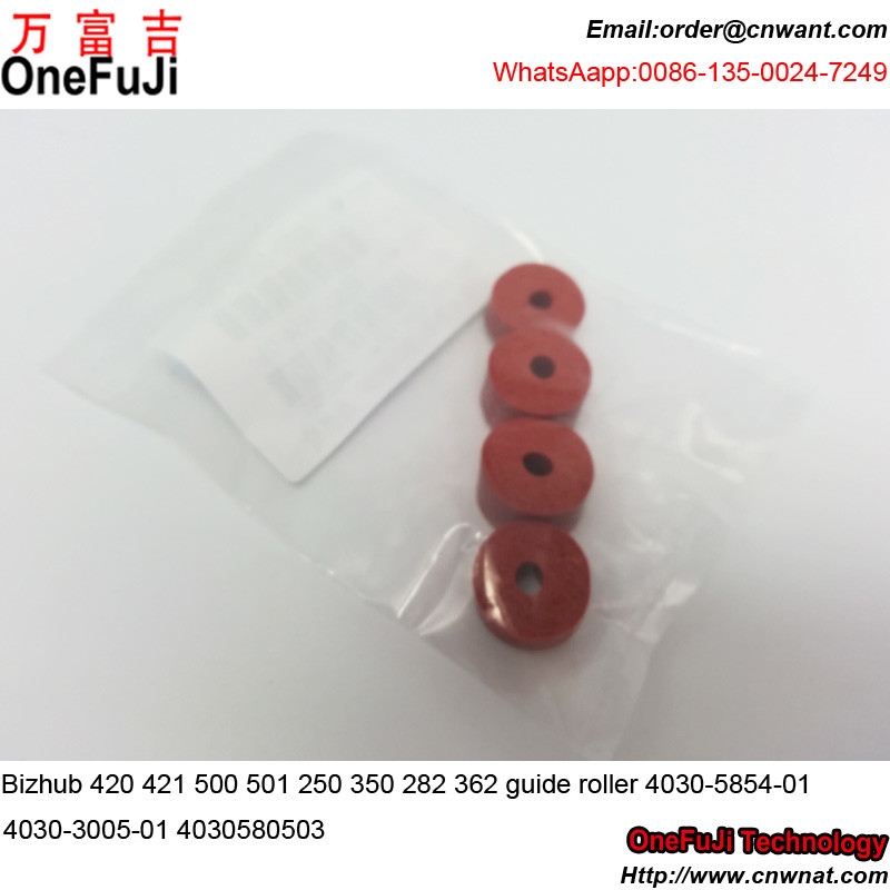 4030585404030580503 printer part for Konica Minolta Bizhub 420 421 500 501 250 350 282 362 guide roller 4030-5854-01