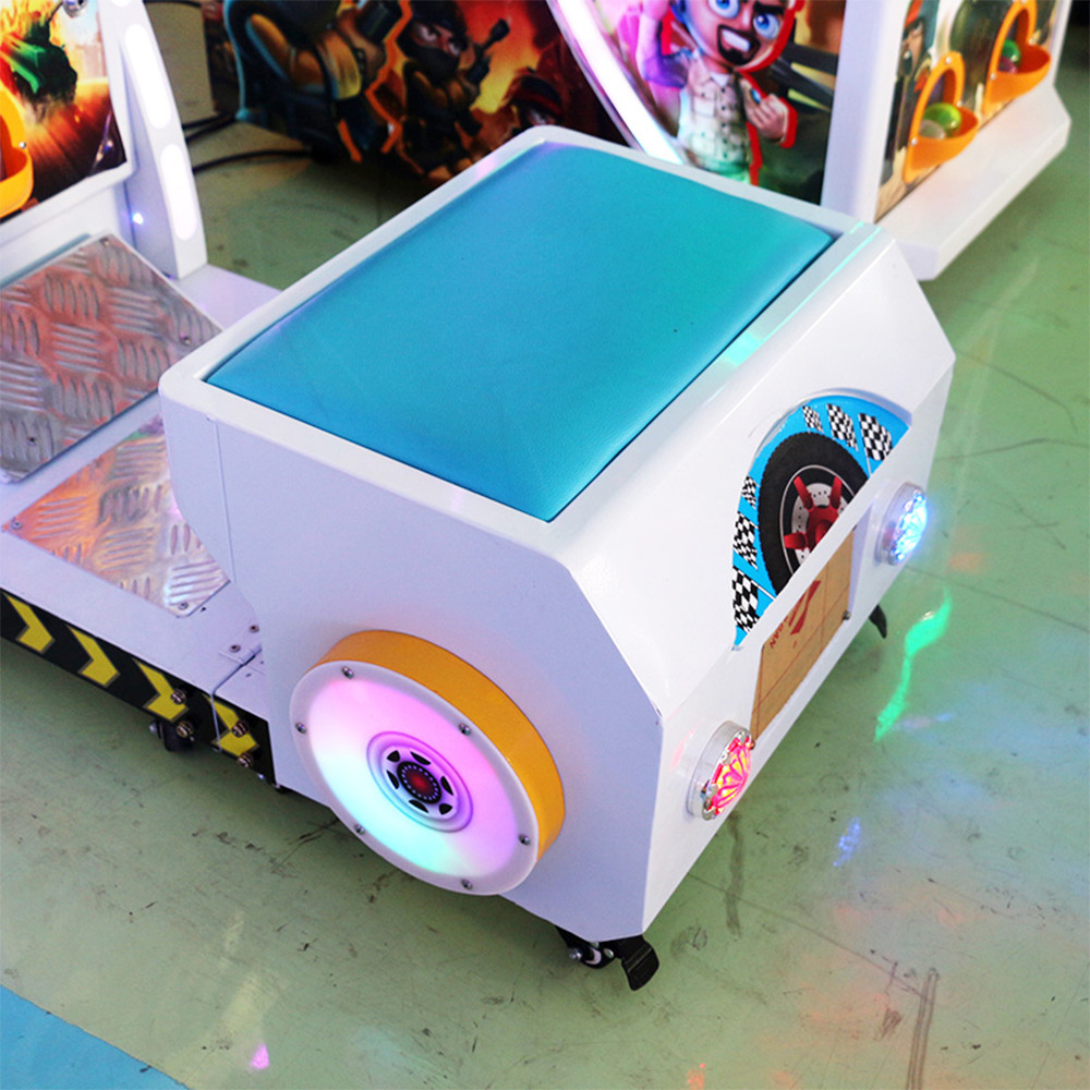 Car Racing Arcade Game Machines Kids Simulator Wheel 125W Power Consumption
