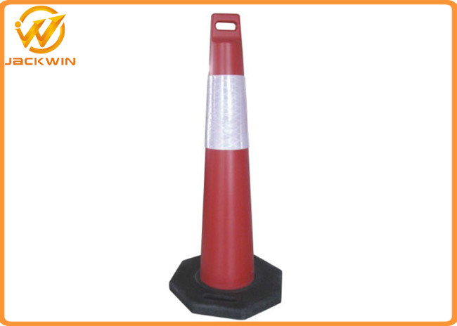 Flexible 78cm TPU Road Traffic Delineator Post / Lane Separator