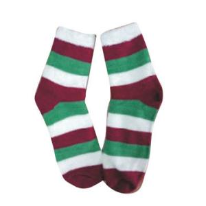 Quality Customized logo, design, color fleece Cotton Terry children sock wholesale
