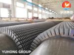 Welded Helical Serrated Fin Tubes HFW Fin Tube For Per Heating Application