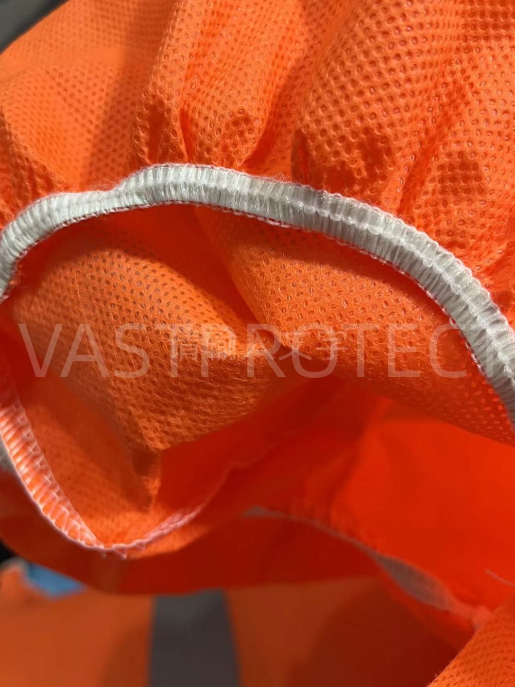 Orange SMS Safety Suit Made in China Factory Disposable Industrial Coveralls
