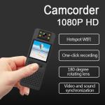 Practical ABS Waterproof Sports Camera 1080P Wide Angle Pocket Clip