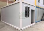 Grey Iron Grey Steel Frame Detachable Sandwich Panel Container House
