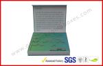 PP Matt Green Gift Packaging Boxes Soft Touch Paper Customized