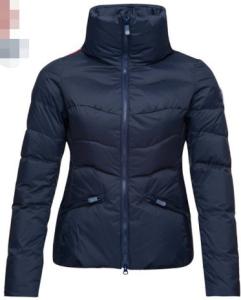 Quality Mid Thickness Ladies Quilted Puffer Jacket , Breathable Womens Warm Puffer Coat wholesale