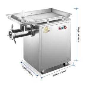 Quality 320kg/h Stainless Steel Meat Grinder 2200W For Commercial Hotel Equipment - Efficient Copper Turbine Chain wholesale