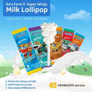 Quality Do's Farm X Super Wings Co - Branded Milk Lollipop Variety Of Flavors 6g wholesale