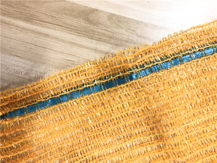 Sample Free and Plastic Vegetable Pack Yellow 50 80 PE Raschel Leno Mesh Bag For Potato