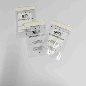 Quality Customized Laboratory Specimen Bags With Biohazard Self Adhesive Top wholesale