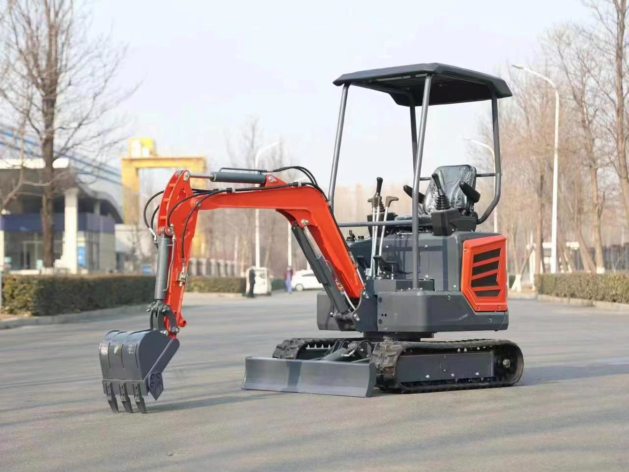 1.8T 2T Mini Excavator Machine Low Fuel Consumption With Good Handling