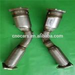 Three Way Car Catalytic Converter Shell for Porsche Cayenne Turbo Cleaner