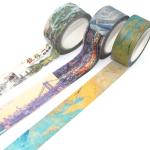 Custom Printing Waterproof Japanese Washi Paper Tape Christmas Washi Tape