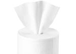 White Spunlace Nonwoven Fabric 70% Tencel / 30% Cupro Sample Available