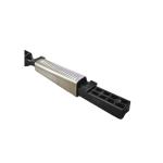 FTTH Nylon and Metal Flat Optical Plastic Fiber Optic Drop Cable Black Fiber