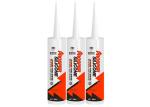 Iron / Stainless Steel Silicone Sealant , Non Toxic Silicone Sealant Strong