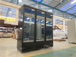 3 Doors Upright Freezer For Ice Cream Display