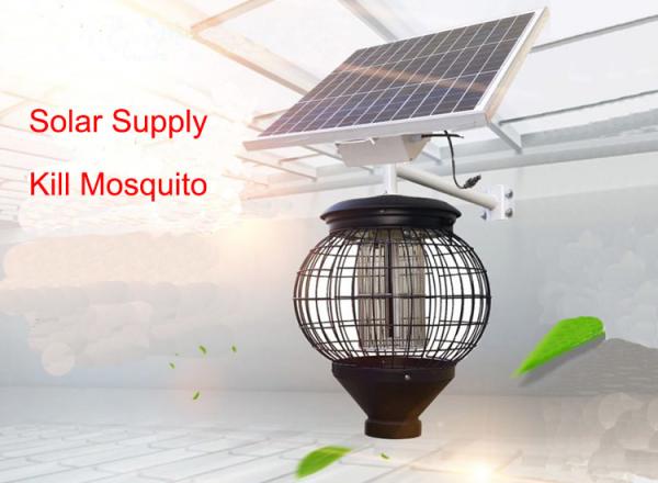 Solar Lantern Mosquito Killer Lamp Outdoor Courtyard Waterproof Orchard Insect