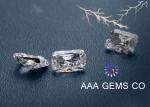 Radiant Cut White Moissanite Loose Stones Eight Arrows Eight Hearts