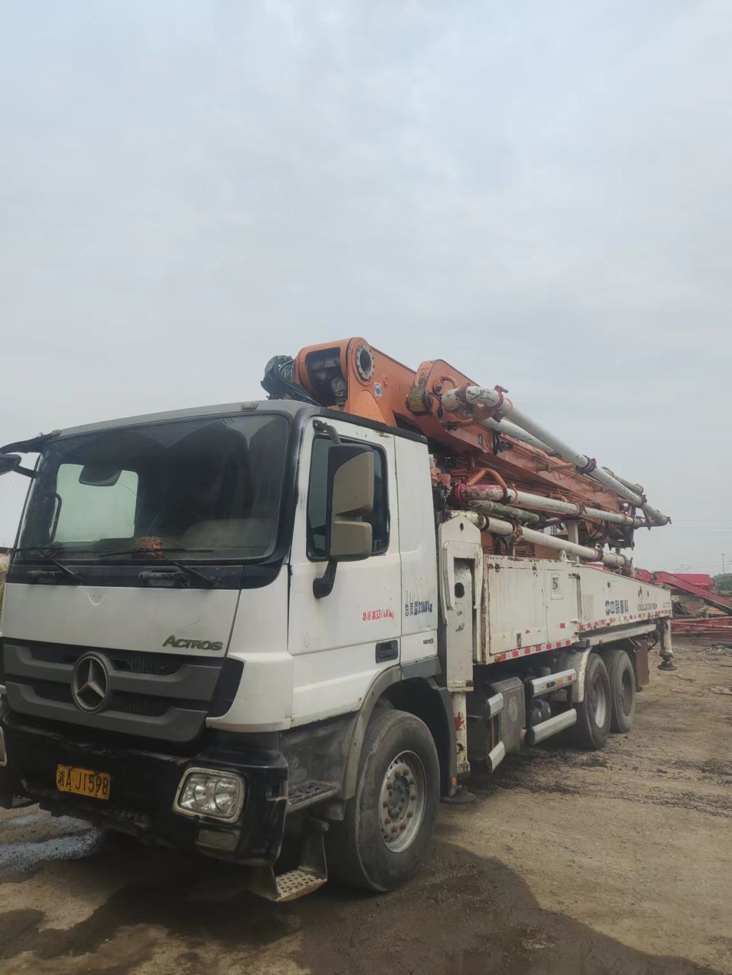 2014 Zoomlion 47m Concrete Pump Without Truck on Sale at Promotion Price