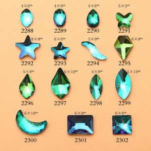 Quality Hot NEW Wholesale Alloy Jewelry 3D Nail Art Jewelry Nail rhinestones Sticker Supplier Number ML2288-2302 wholesale