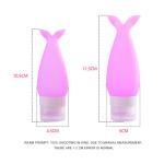 89ml Waterless Silicone Travel Bottles