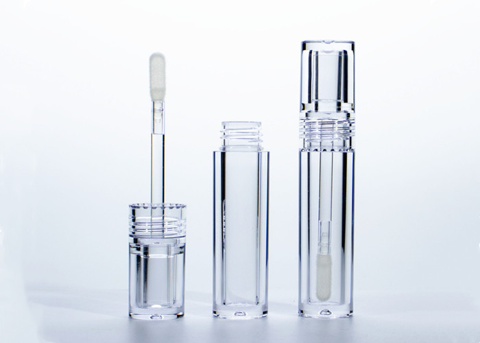 Custom 3.5ml Clear Lip Gloss Tube Plastic Empty Cosmetic Liquid Lipstick Tube