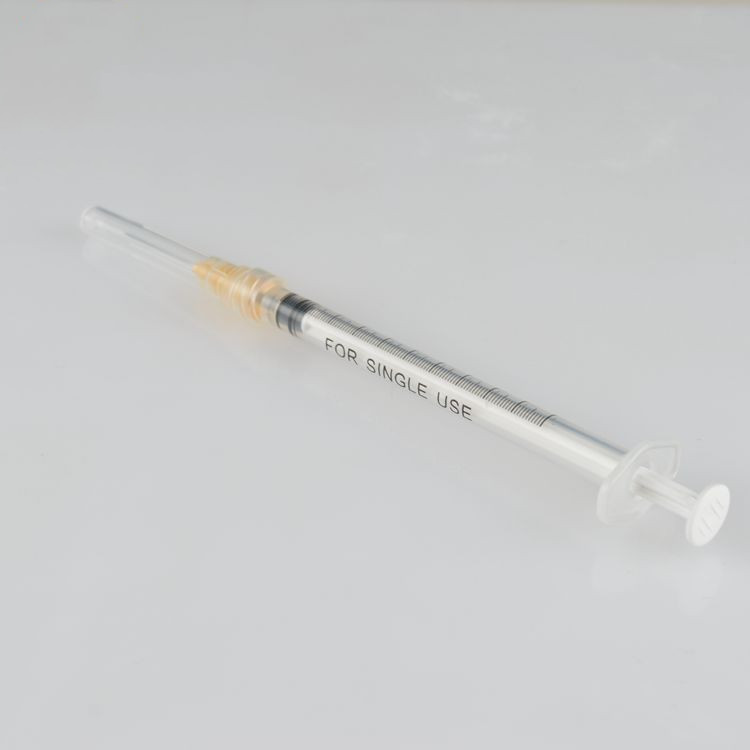 Medical CE & ISO prices disposable 1 ml syringe with injection needle