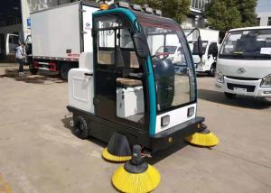 Quality New Mini Electric Mechanical Sweeper Truck Street Cleaning Aluminum Alloy Frame wholesale