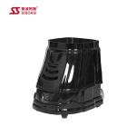 Black Color Fashionable Tennis Ball Shooting Machine 120W SGS Certificate