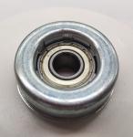 12mm ID Galvanized Stamped Bearing Flanged Roller bearings 6001 6201 For