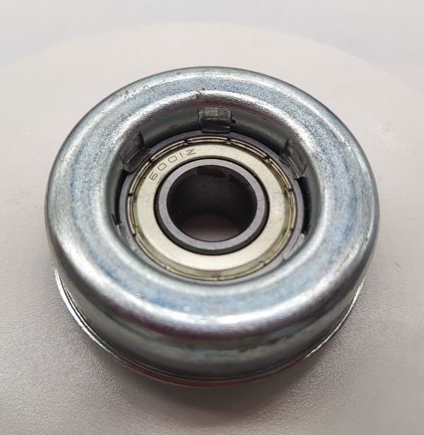 12mm ID Galvanized Stamped Bearing Flanged Roller bearings 6001 6201 For Conveyor