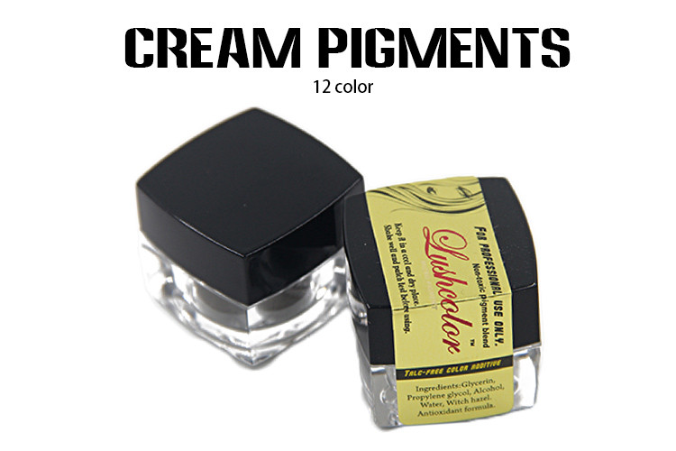 Paste Pigment For Permanent Makeup / Eyebrow Tattoo Microblading Ink