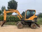 Used Wheel Excavator Hyundai 60W-9 Bucket capacity max. 0.21 m3