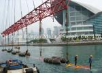 Ship Upgrading Marine Salvage Bags , Boat Lift Air Bags For Suncken Ship