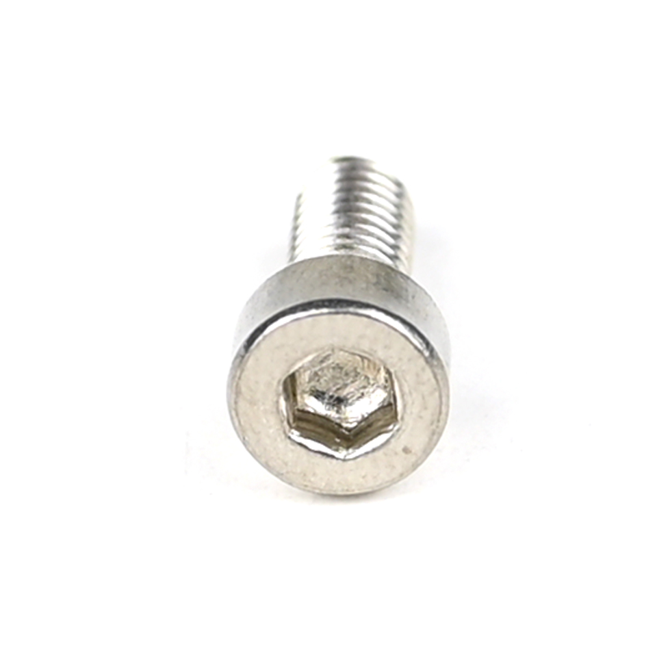 100% QC Tested M4 X 10mm Fillister Head Hex Socket Machine Screw for Commodity Shelf