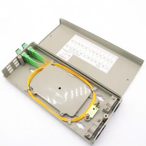 Quality 12 Port Fiber Optic Patch Panel Rack Mount Fiber Optic Terminal Box wholesale