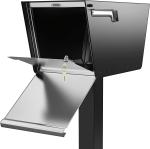 Aluminum Textured Black Mailbox Post The Ultimate Solution for Residential