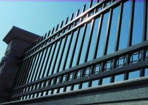 Quality ISO9001 2008 horizontal rails Aluminum Panel Fence wholesale