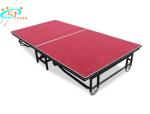 Steel Aluminum Stage Truss Durable Mobile Folding Stage For Roadshow