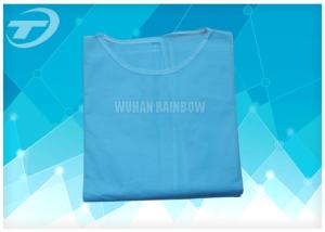 Quality Non Woven Disposable scrub suit / Patient Gowns blue for hospital use 120*140cm wholesale