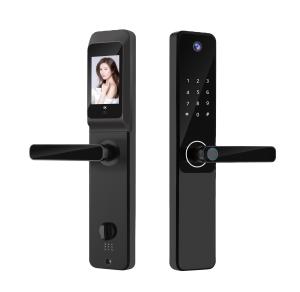 Quality Secure Apartment Camera Door Lock Tuya Wireless Door Lock With Camera wholesale